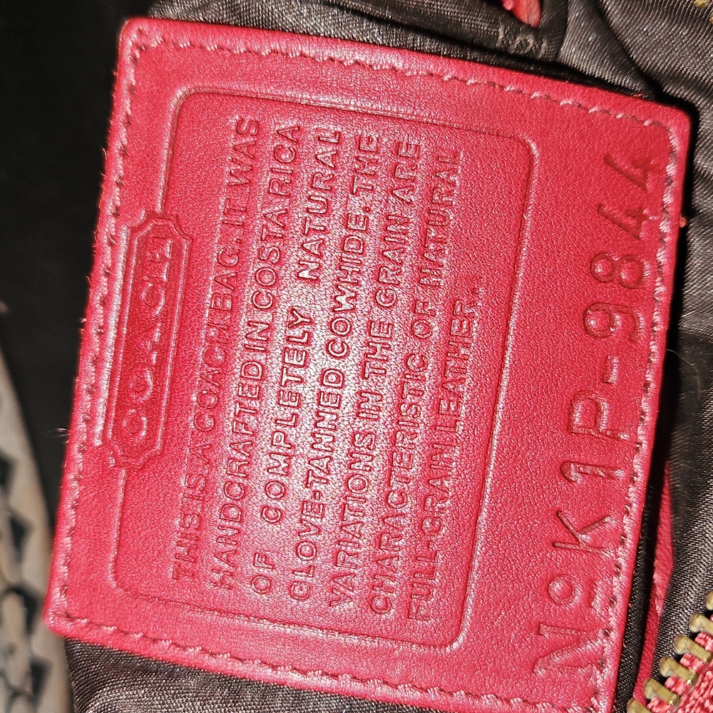 Vintage mini Coach Legacy Bag - Picture 3 of 8
